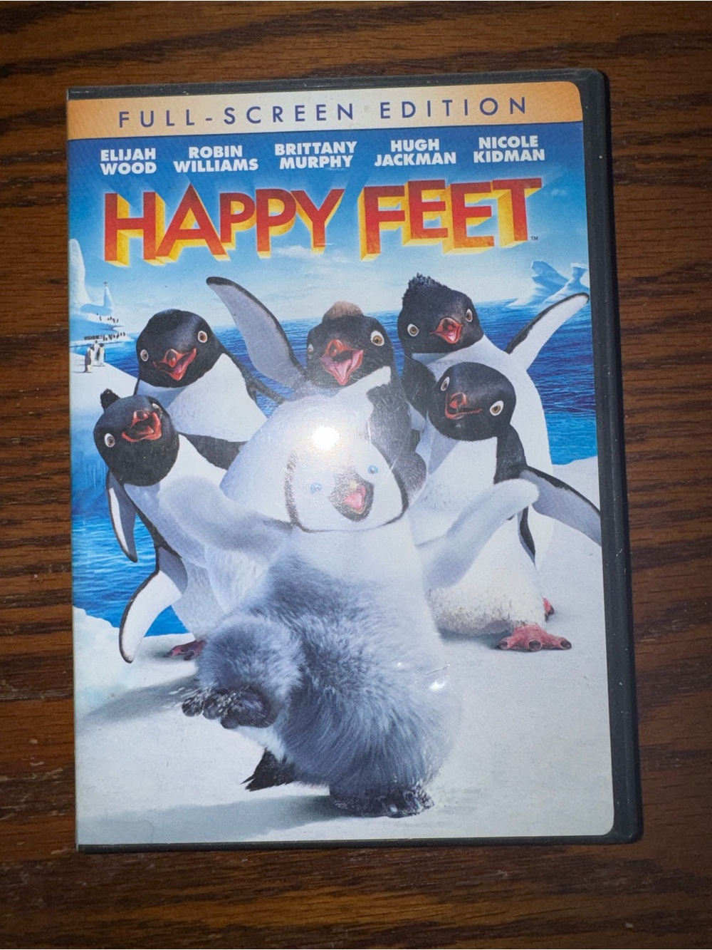 Happy Feet DVD - Full-Screen Edition (Blue, White, Black)
